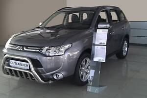 Кенгурятник WT002 (нерж.) для Mitsubishi Outlander 2012-2021 гг