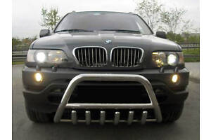 Кенгурятник WT003 (нерж.) 60мм для BMW X5 E-53 1999-2006 гг