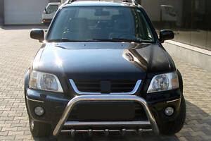 Кенгурятник WT003 (нерж.) для Honda CRV 2001-2006 гг