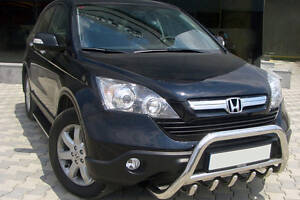 Кенгурятник WT003 (нерж.) для Honda CRV 2007-2011 гг