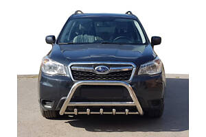 Кенгурятник WT003 (нерж) для Subaru Forester 2013-2018 рр