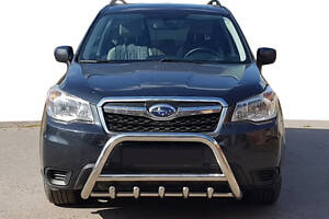 Кенгурятник WT003 (нерж) для Subaru Forester 2013-2018 гг