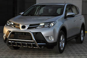 Кенгурятник WT003 (нерж) для Toyota Rav 4 2013-2018 гг