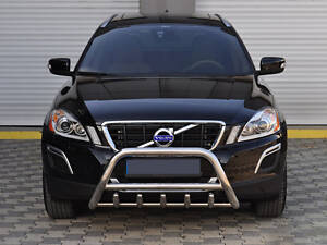 Кенгурятник WT003 (нерж) для Volvo XC60 2009-2017 рр