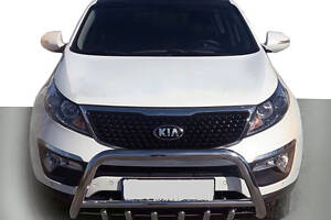 Кенгурятник WT003-1 (нерж.) для Kia Sorento XM 2009-2014 рр.