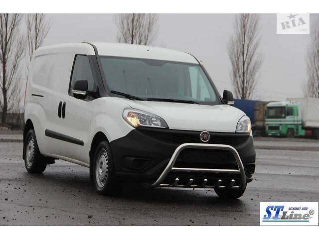 Кенгурятник WT003 (нерж.) 60 мм для Fiat Doblo II 2010-2022 гг - Фото 2