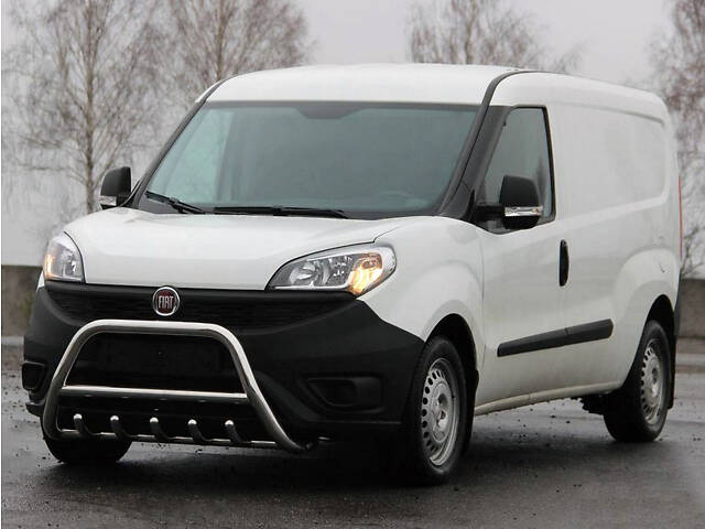 Кенгурятник WT003 (нерж.) 60 мм для Fiat Doblo II 2010-2022 гг - Фото 1