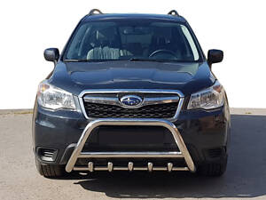 Кенгурятник WT003 (нерж) для Subaru Forester 2013-2018 гг