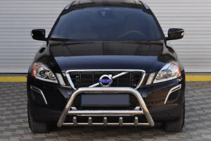 Кенгурятник WT003 (нерж) для Volvo XC60 2009-2017 рр