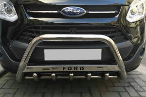 Кенгурятник WT004 (нерж.) 51 мм для Ford Custom 2013-2024 гг