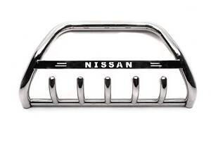 Кенгурятник WT004 (нерж) для Nissan Qashqai 2007-2010 гг
