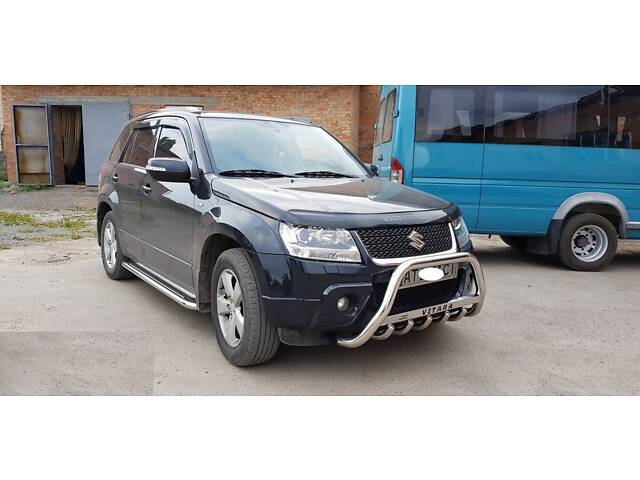 Кенгурятник WT004 (нерж) для Suzuki Grand Vitara 2005-2017 гг - Фото 4