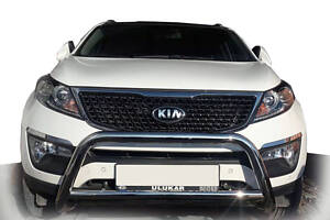 Кенгурятник WT005 (нерж.) для Kia Sorento XM 2009-2014 гг