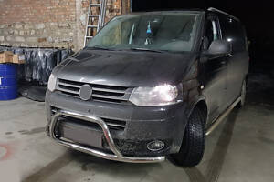 Кенгурятник WT006ST (нерж) для Volkswagen T5 2010-2015 рр.