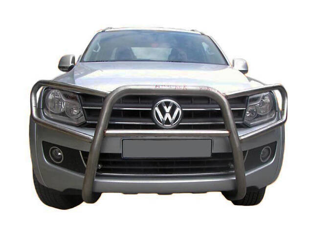 Кенгурятник WT011 (нерж) для Volkswagen Amarok 2010-2022 гг