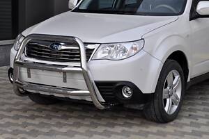 Кенгурятник WT018 (нерж.) для Subaru Forester 2008-2013 гг