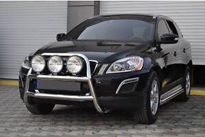 Кенгурятник WT018 (нерж) для Volvo XC60 2009-2017 гг