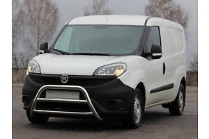 Кенгурятник WT022 (нерж.) 60 мм для Fiat Doblo II 2010-2022 гг