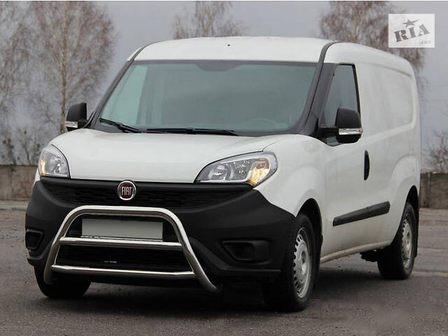 Кенгурятник WT022 (нерж.) 60 мм для Fiat Doblo II 2010-2022 гг