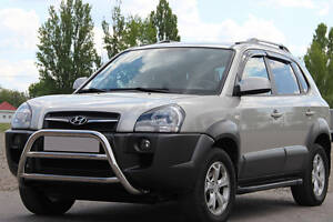 Кенгурятник WT022 (нерж.) для Hyundai Tucson JM 2004-2024 гг