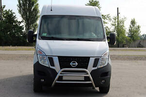 Кенгурятник WT022 (нерж.) для Nissan NV400 2010-2024 гг