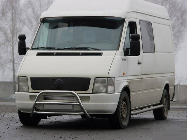 Кенгурятник WT022 (нерж) для Volkswagen LT 1995-2006 гг - Фото 1