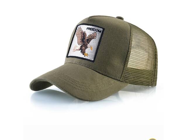 Кепка Goorin Bros хаки оливковая - Фото 1