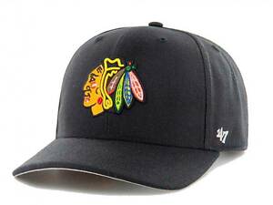 Кепка MVP 47 Brand MVP DP CHICAGO BLACKHAWKS черный Уни OSFA H-CLZOE04WBP-BKB One Size