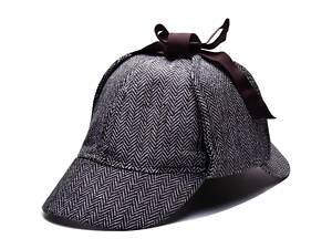 Кепка Шапельє шапка Шерлока Холмса RESTEQ, капелюх мисливця за оленями на розмір голови 55см