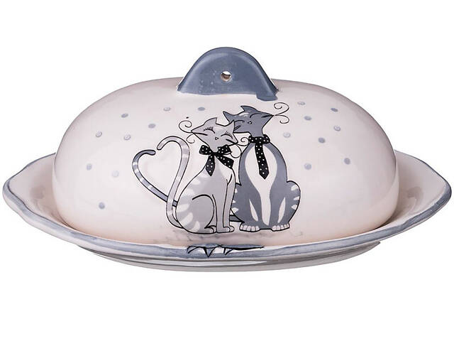 Керамічна масниця Закохані Коти Lefard AL117881 - Фото 1