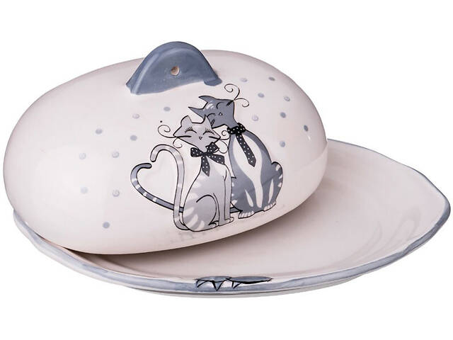 Керамічна масниця Закохані Коти Lefard AL117881 - Фото 2