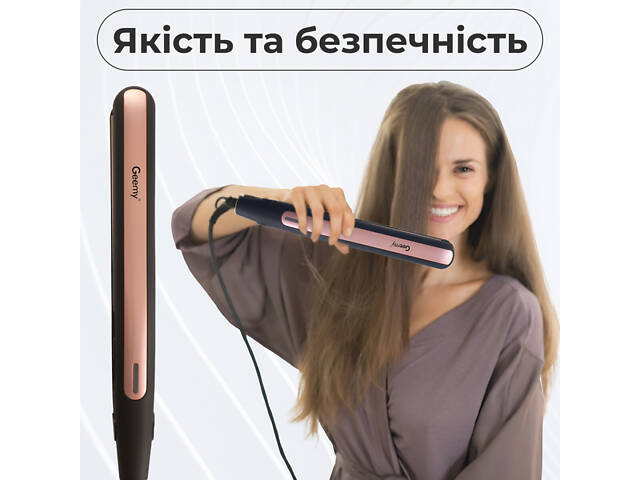 Керамічні професійні щипці для завивки хвиль до 200 ° C 45 Вт Gemei - Фото 7