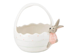 Керамічна конфетниця White Rabbit 18х17х18 см Lefard AL118007