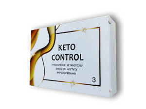Keto Control 3 (Кето Контроль 3) - капсули для схуднення 20шт