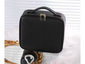 Кейс-органайзер для косметики дорожній Beauty box Light чорний