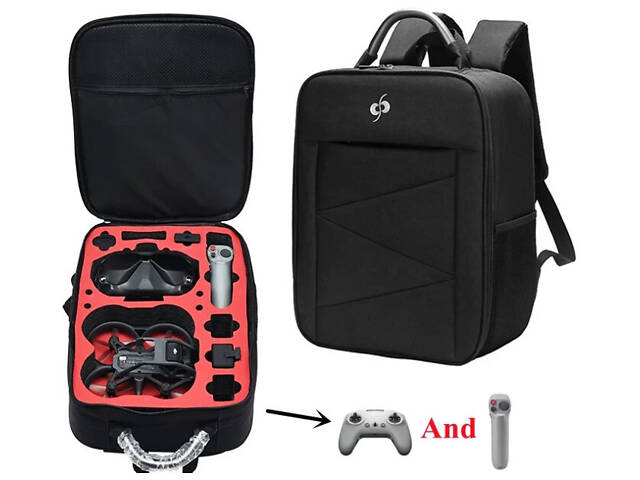 Кейс рюкзак Primolux для квадрокоптера DJI Avata - Black - Фото 2