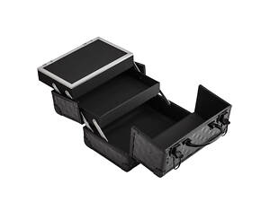 Кейс-шкатулка для визажиста 25х17х17 см 19205-008 черный