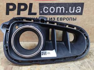 Kia Rio 4 IV 2016- решетка накладка бампера туманка левая 86525-H8020