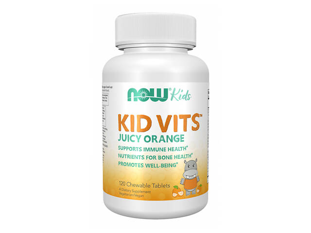 Kid Vits™ Juicy Orange - 120 tabs - Фото 1