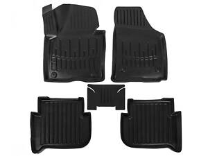 Килимки Stingray 3D (5 шт, поліуретан) для Volkswagen Touran 2003-2010 рр
