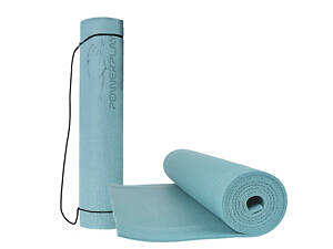 Килимок для йоги та фітнесу PowerPlay 4010 PVC Yoga Mat Зелений (173x61x0.6)