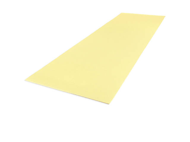 Килимок (мат) для фітнесу та йоги Gymtek TPE 0,5см жовтий - Фото 3