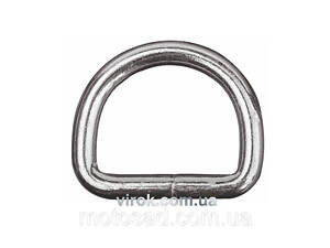 Кільце стальне 8 (проволока Ø= 8 мм) D-подібне № 55(DW)