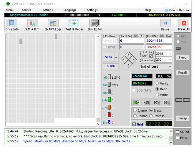 microSDHC 32GB Class 10 UHS-3 + SD adapter в ідеальному стані! - Фото 3