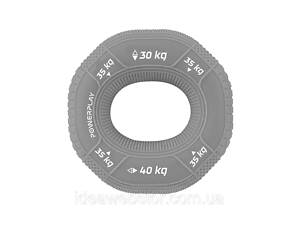 Косточный эспандер кольцо 3 степени нагрузки 30-35-40кг Резиновый эспандер Силиконовый кистевой эспандер с удобным хв