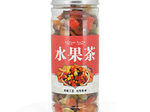 Китайський квітково-фруктовий чай (персик, ананас, виноград, яблуко), 180 g (Стільна капсула), ціна за