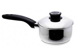 Ковш из нерж. стали Ø160 мм с мет.крышкой арт.0127 ТМ EMPIRE