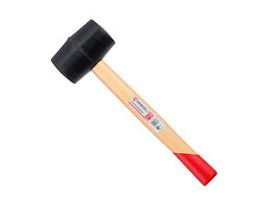 Киянка Intertool 350 г х 55 мм черная ручка деревянная (HT-0236)