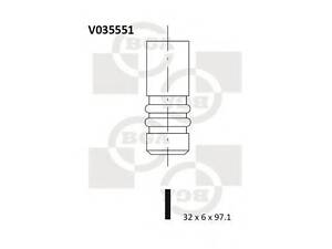 Клапан двигателя BGA V035551 FORD FIESTA Mk III (GFJ)