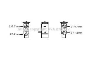 Клапан на A-Class, S-Class, Vaneo